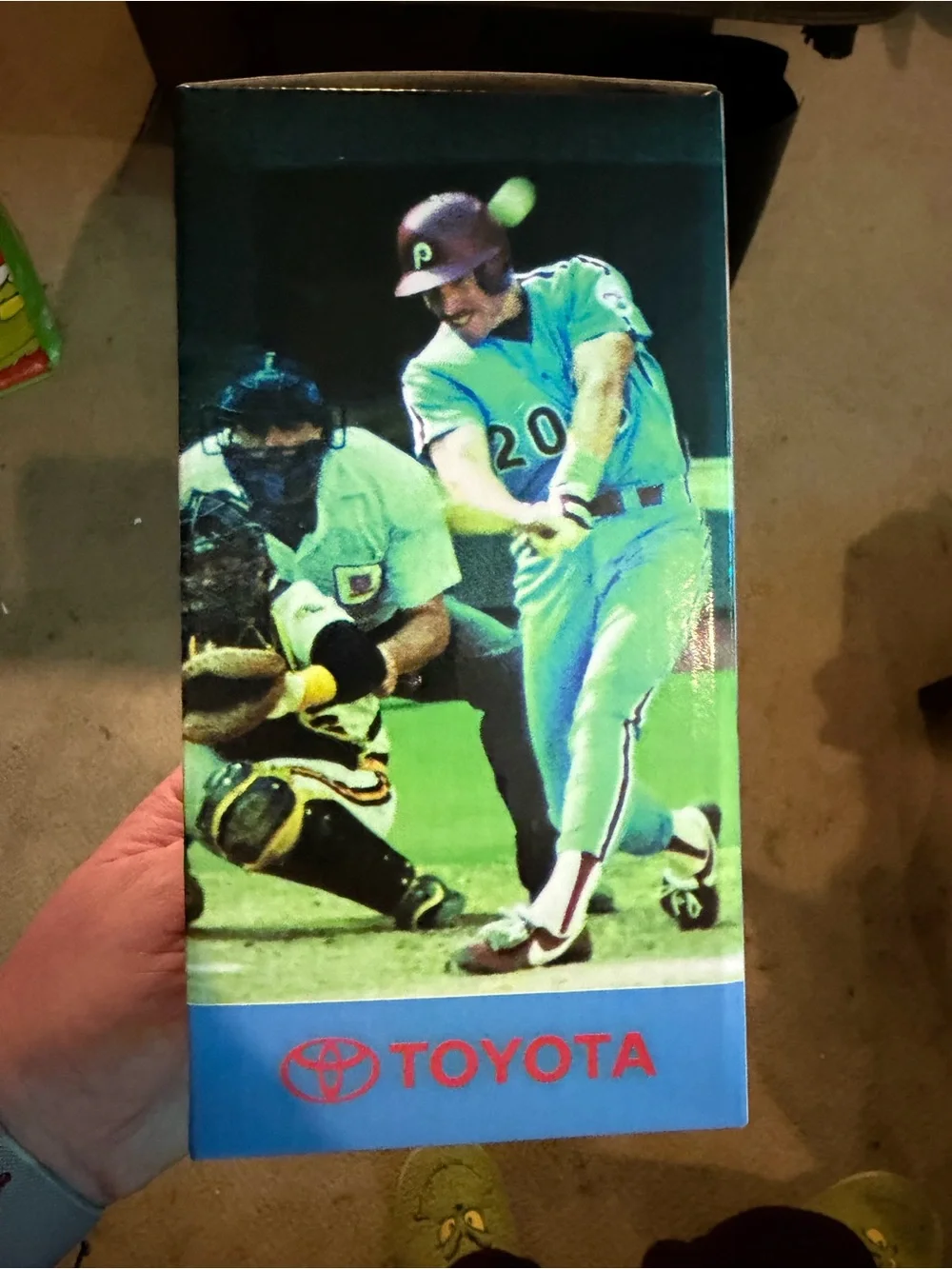 Mike Schmidt Bobble Figurine - Blue & Maroon